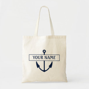 Tote Bag Ancre nautique