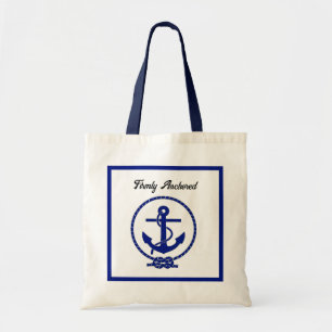 Tote Bag Ancre nautique profondément ancrée