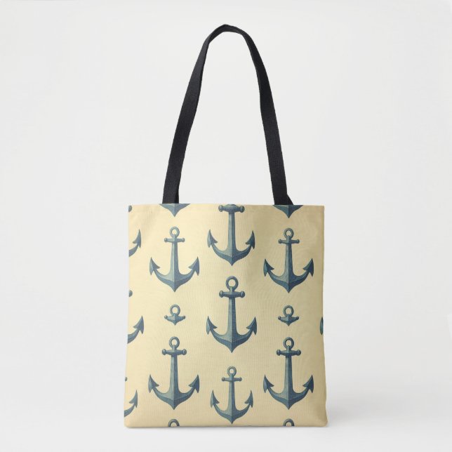 Tote Bag Ancres Aweigh (Devant)