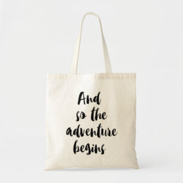 Tote Bag « And sous the adventure begins "