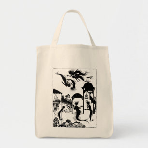 Tote Bag Andersen : Petite silhouette de sirène