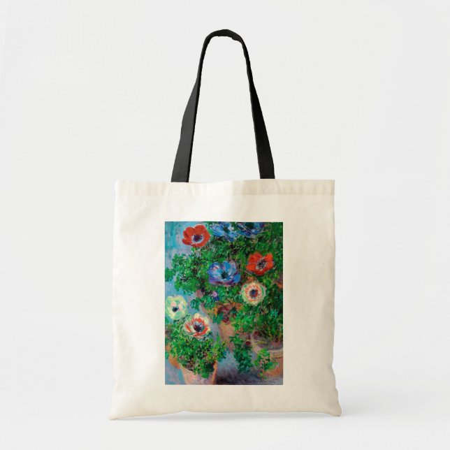 Tote Bag Anémone, Monet (Devant)