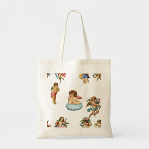 Tote Bag ange cherub antique