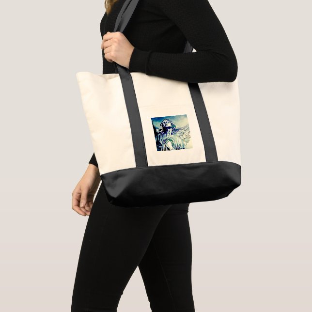 Tote Bag Ange de la Terre (Devant (produit))