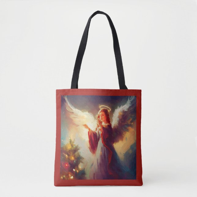 Tote Bag Ange de Noël 3 (Devant)