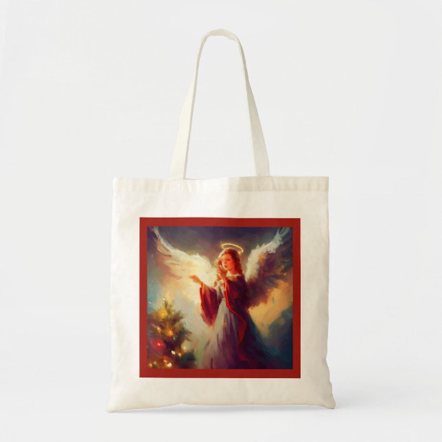 Tote Bag Ange de Noël 3 (Devant)