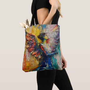 Tote Bag Angel du Gardien Abstrait