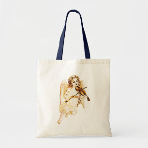 Tote Bag Angel Jouer un violon