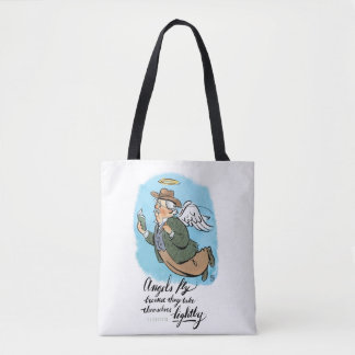 Tote Bag Angel's Take eux-mêmes Lightly bag