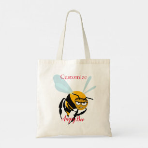 Tote Bag Angry Bee Thunder_Cove