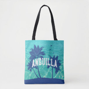 Tote Bag Anguilla Palmier des Caraïbes