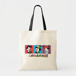 Tote Bag Animaniacs   Graphique de panneau Yakko, Dot et Wa