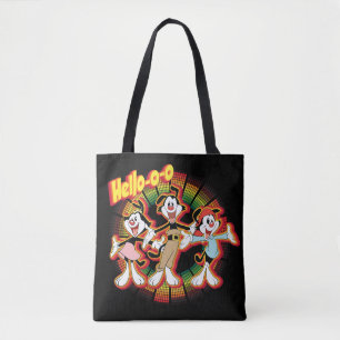Tote Bag Animaniacs Hello-o Retro Equalizer Graphic