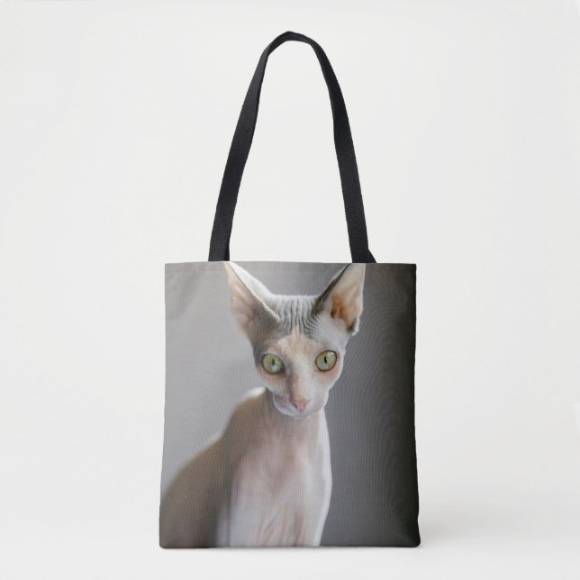 Tote Bag Animaux de bébés cutest | Chat Sphinx (Devant)