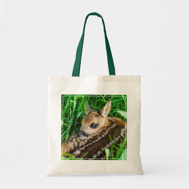Tote Bag Animaux de bébés cutest | Roe Deer Baby (Devant)