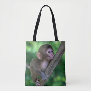 Tote Bag Animaux de bébés cutest   Singe bébé