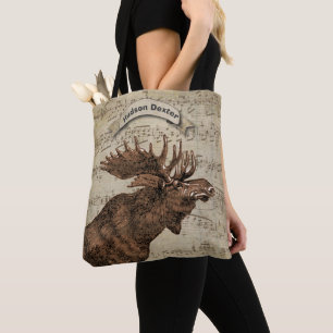 Tote Bag Animaux forestiers Oie musicale