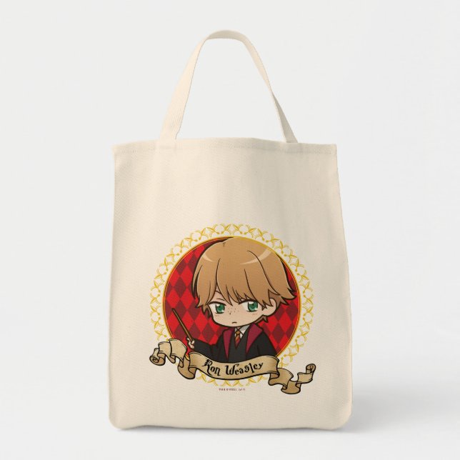 Tote Bag Anime Ron Weasley (Devant)