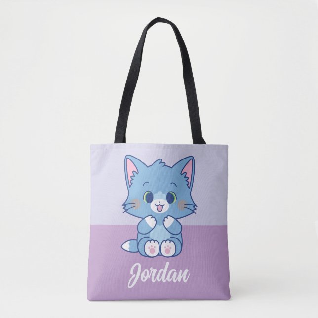 Tote Bag Anime Tom et Jerry - Tom (Devant)