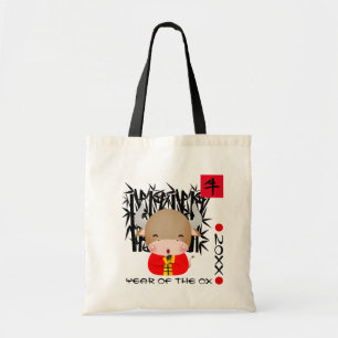 Tote Bag Année chinoise du boeuf Année personnalisée