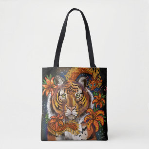 Tote Bag Année chinoise du tigre