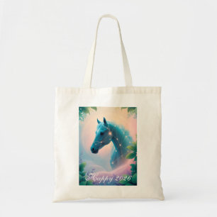 Tote Bag Année du Cheval personnalisée 2026