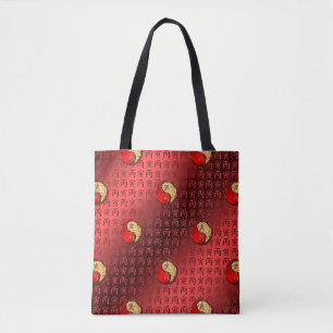 Tote Bag Année du Tigre de Feu