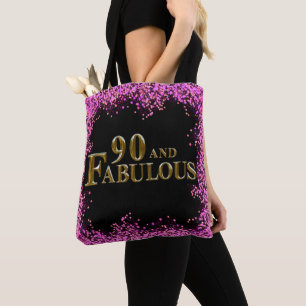 Tote Bag Anniversaire 90 ans