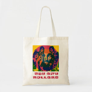 Tote Bag Anniversaire Cadeau Band Bay City Rollers Music Ro