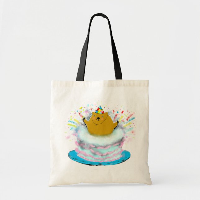 Tote Bag anniversaire de la marmotte (Devant)