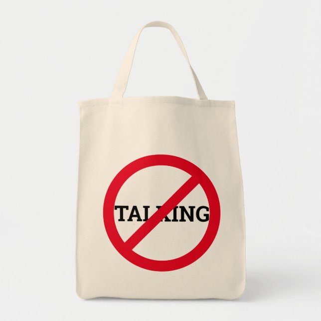 Tote Bag Anti-Talking (Devant)