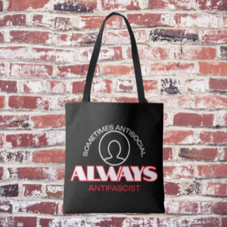Tote Bag Antifasciste de fourre-tout : Déclaration