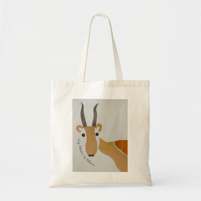 Tote Bag Antilope de Saiga tatarica (Devant)