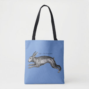 Tote Bag Antique Histoire Naturelle Art Le lièvre