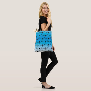 Tote Bag (ao) - Kolibri-Mosaik Tasche