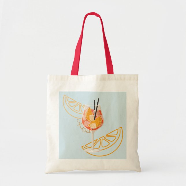 Tote Bag Aperol O'Clock (Devant)