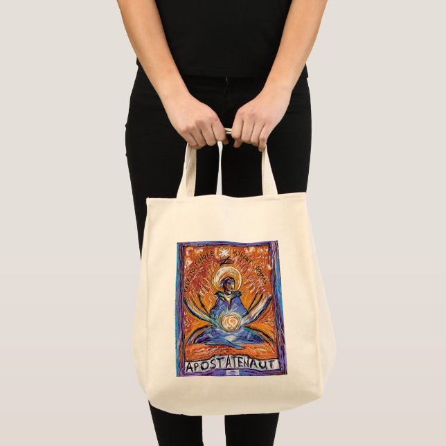 Tote Bag Apostatenaut - explorer sans dogmes (Devant (produit))