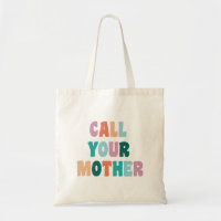 Appelez Votre Mère | Typographie Colorée Drôle