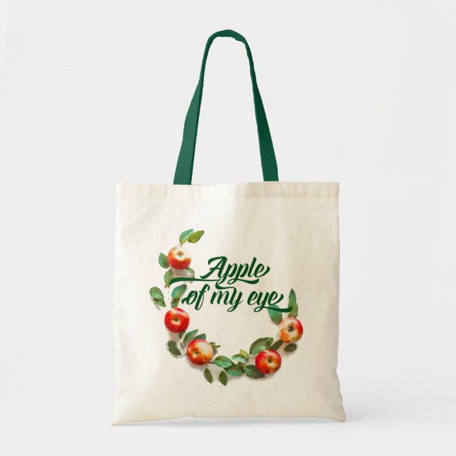 Tote Bag Apple de My Eye Farmers Market Fourre-tout (Devant)
