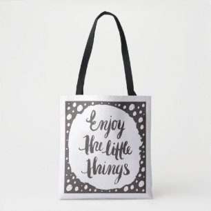 Tote Bag Appréciez les petites choses 3