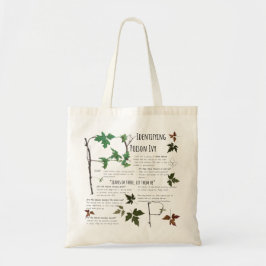 Tote Bag Apprenez à identifier le plante de lierre toxique 