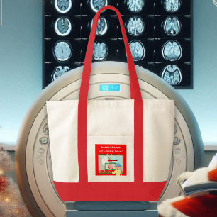 Tote Bag Approuvé par un neurologue : Santa commence à Noël