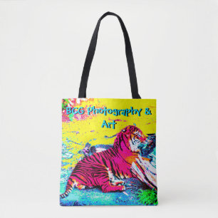 Tote Bag Appui lumineux BCG d'Edition spéciale de tigre