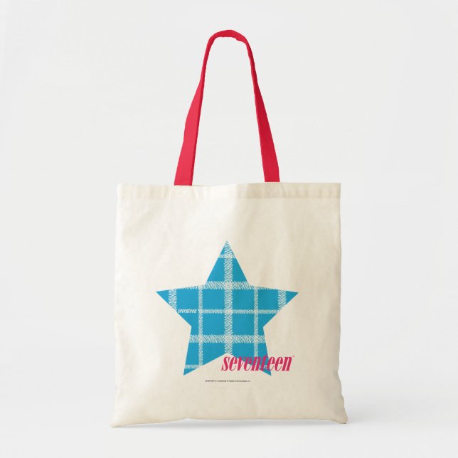 Tote Bag Aqua 3 de plaid (Devant)