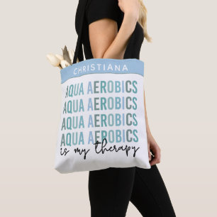 Tote Bag Aqua Aerobics est mon Thérapie Eau Aérobic cadeaux