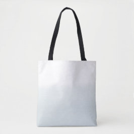 Tote Bag Aqua Haze Watercolor