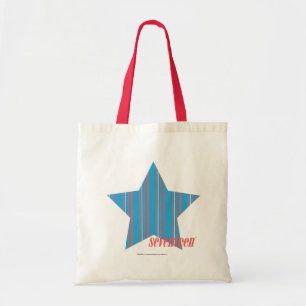 Tote Bag Aqua mince 2 de rayures