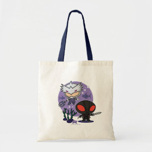 Tote Bag Aquaman Chibi Orm et graphique sous-marin de