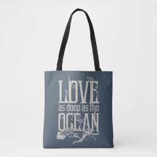 Tote Bag Aquaman & Mera - L'Amour Aussi Profond Que L'Océan