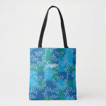 Aquarelle bleu vert ivoire